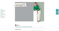 Desktop Screenshot of hautarzt-dr-kromer.de